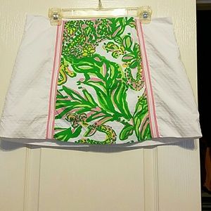 White Lilly Pulitzer skirt