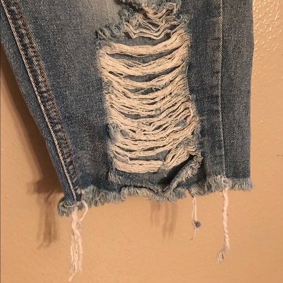 Distressed Denim Cut Off Shorts, NWOT - Picture 4 of 4