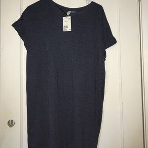 Navy T-shirt dress from H&M