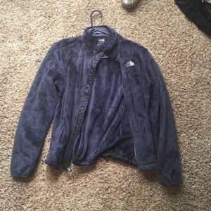 North face fleece coat