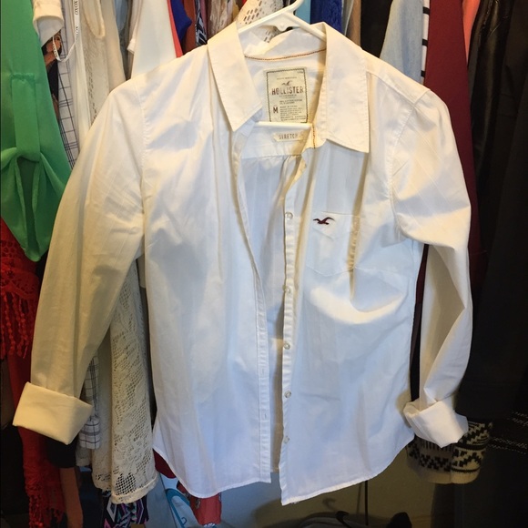 White button down shirt