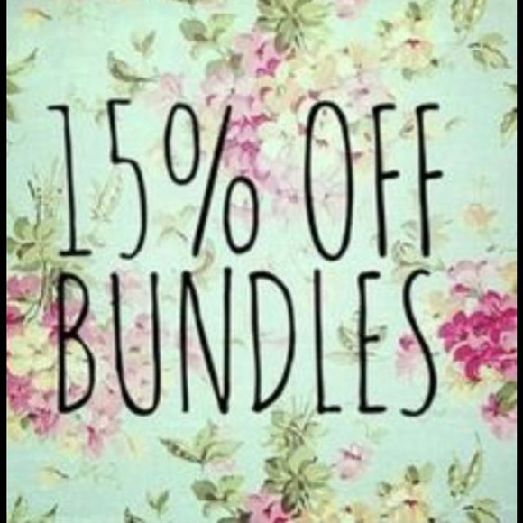Buy 3 or more items and save 15%!!