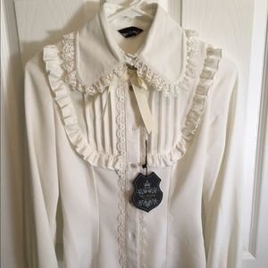 Gothic Steampunk Lolita Blouse