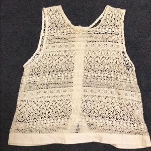 Lace tank