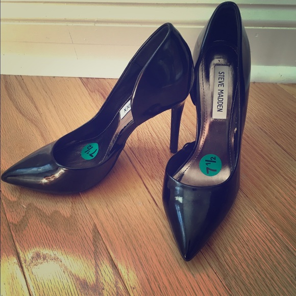 Steve Madden Black Heels