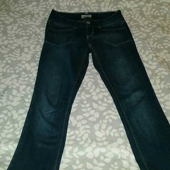AEROPOSTALE Bayla skinny dark fade wash jeans - Picture 2 of 4