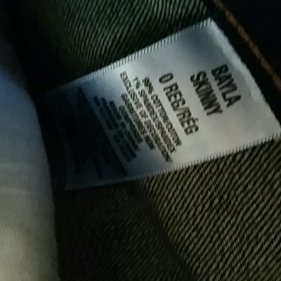 AEROPOSTALE Bayla skinny dark fade wash jeans - Picture 3 of 4