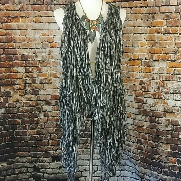 Rue21 Jackets & Blazers - NWOT Boho Shaggy Vest