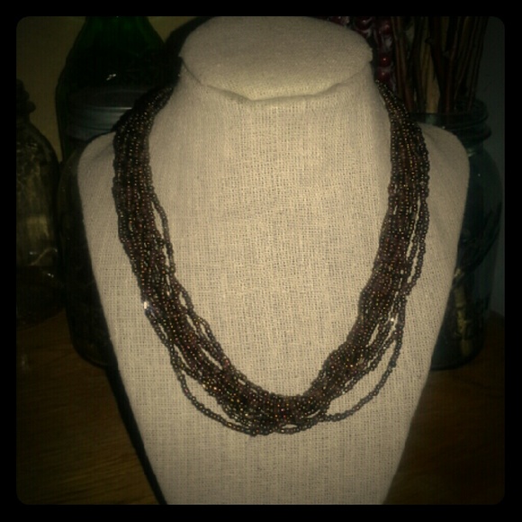 Brown Bead Necklace