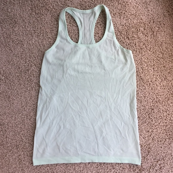 Lululemon swiftly tank in mint