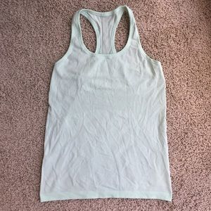 Lululemon swiftly tank in mint