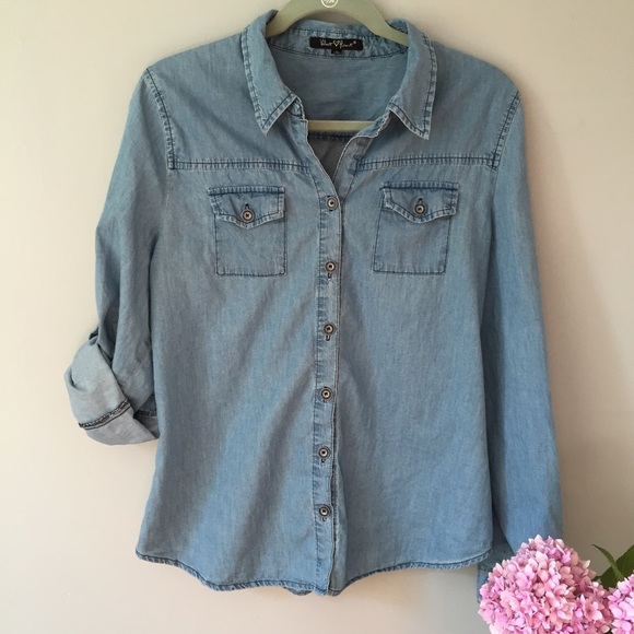 Macy's Velvet Heart Chambray Shirt
