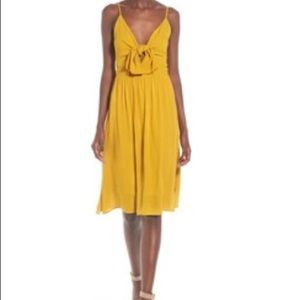 REDUCED! Leith tie-front midi dress