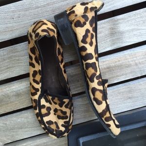 Stuart Weitzman Pony Haired Flats