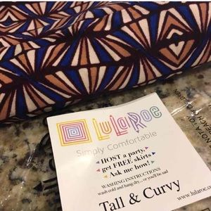 Lularoe TC leggings Fall geometric!