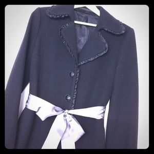 Express Coat with Feminine Details