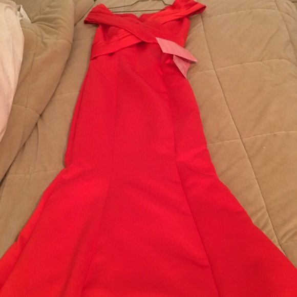 NWT Formal Satin Mermaid Style Long Dress