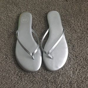Silver Gap sandals