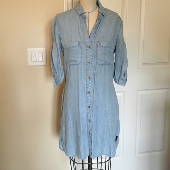 Cloth & Stone chambray shirtdress