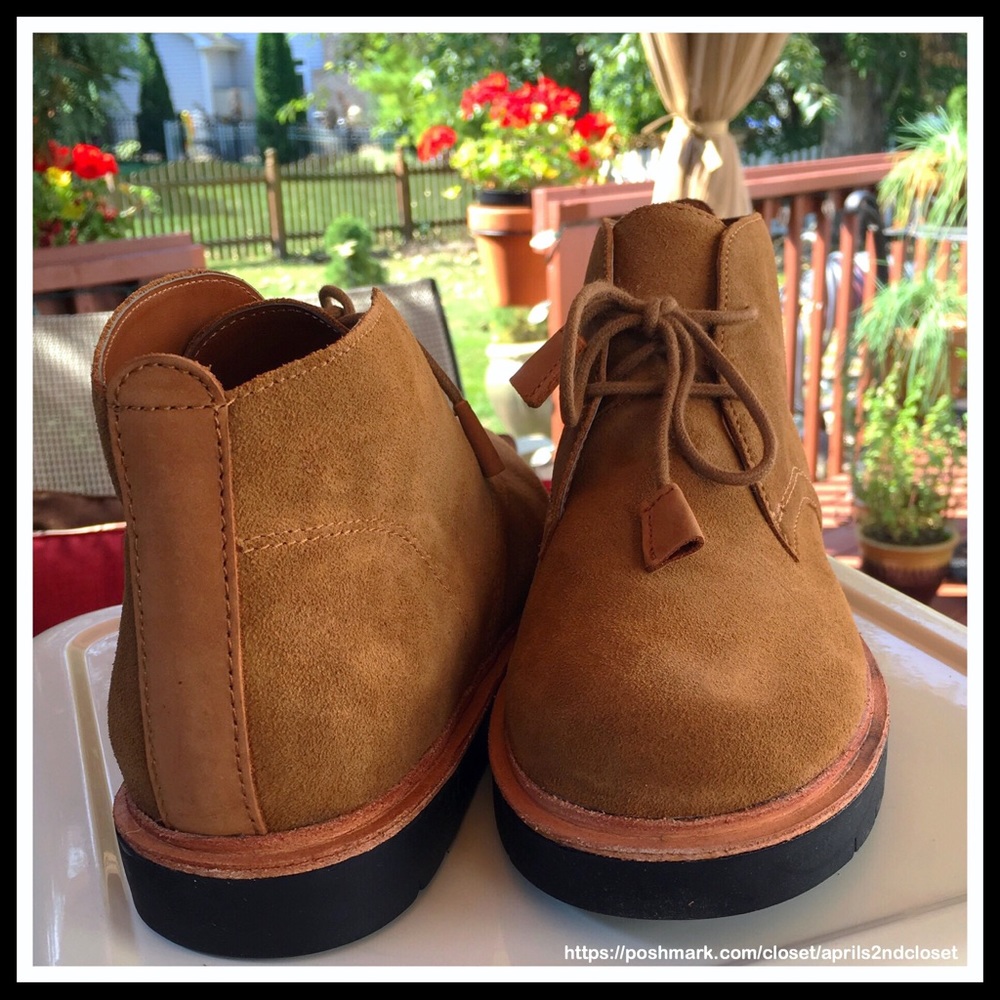 ❌SOLD❌GENUINE LEATHER ANKLE BOOTS Lace Up Booties - Picture 6 of 8