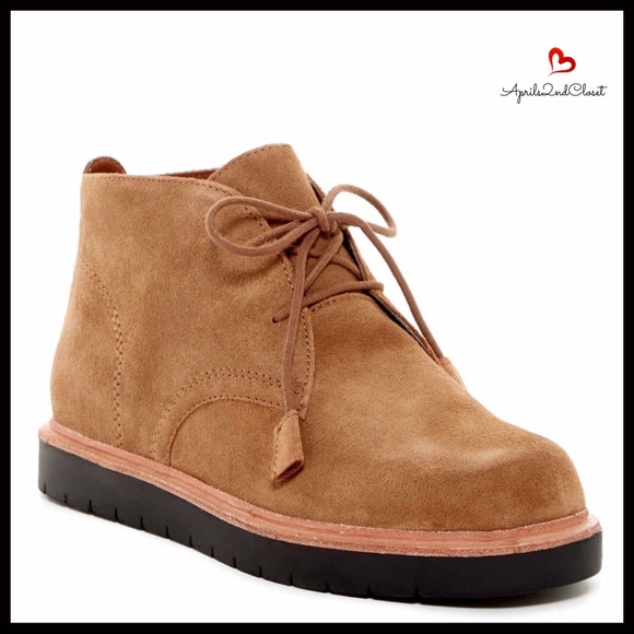 ❌SOLD❌GENUINE LEATHER ANKLE BOOTS Lace Up Booties - Picture 8 of 8