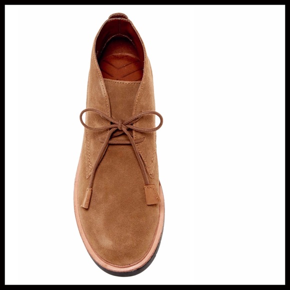 ❌SOLD❌GENUINE LEATHER ANKLE BOOTS Lace Up Booties - Picture 5 of 8