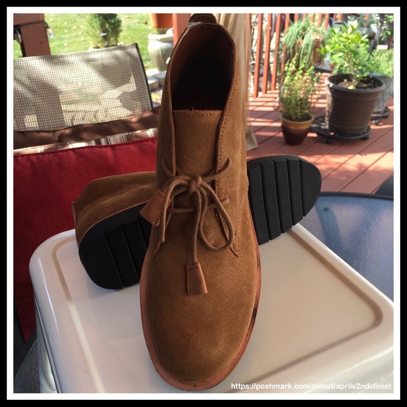 ❌SOLD❌GENUINE LEATHER ANKLE BOOTS Lace Up Booties - Picture 4 of 8