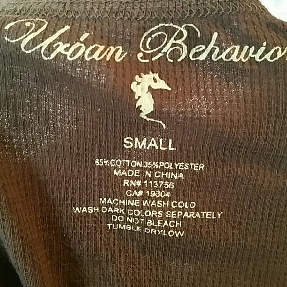 Urban behavior brown/yellow cupid l/s shirt - Picture 4 of 4