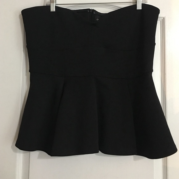 ASOS Peplum Sweetheart Top