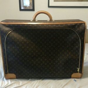 French vintage louis vuitton suitcase