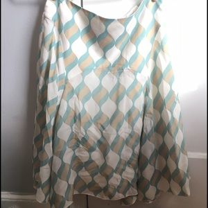 Cute printed anthro skirt!