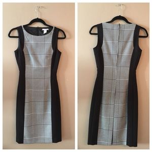 Classics Houndstooth midi dress