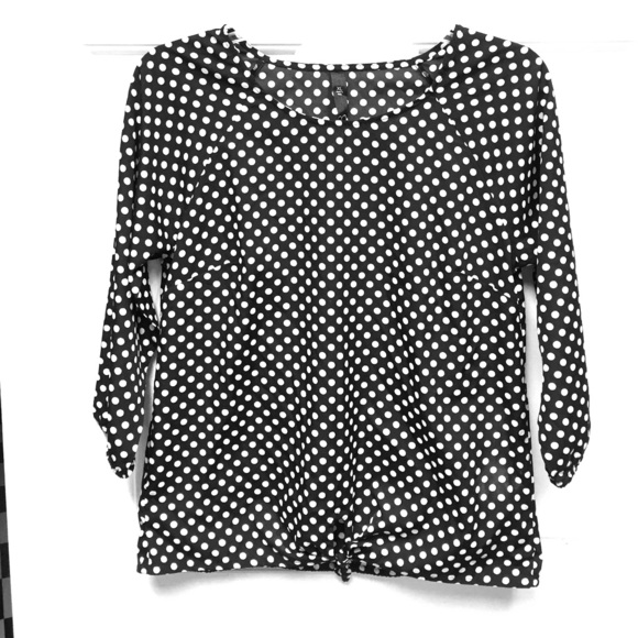 Jessica Simpson Polkadot Blouse size L