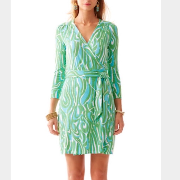 Lilly Pulitzer wrap dress. Finders keepers