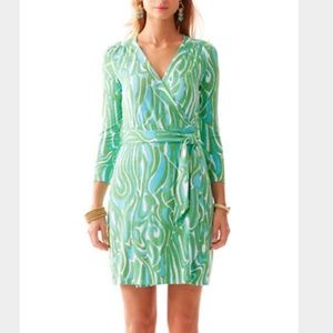Lilly Pulitzer wrap dress. Finders keepers
