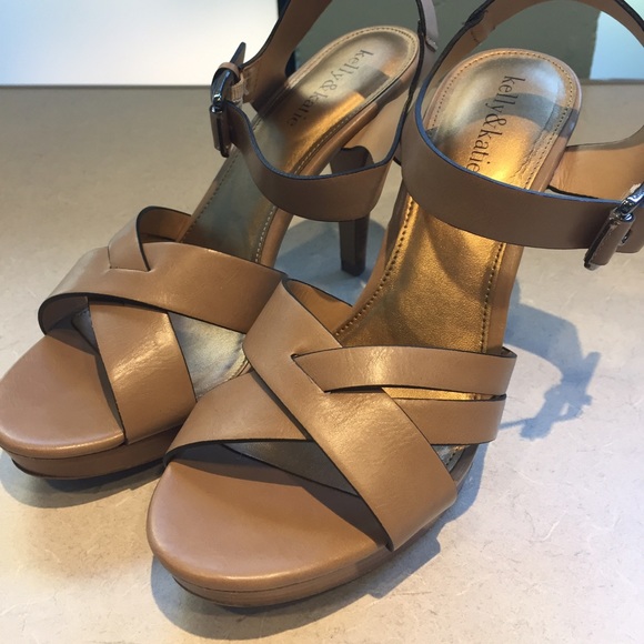 Tan Kelly & Katie high heels