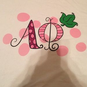 Alpha phi pillow case