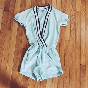 Zara mint colored Romper