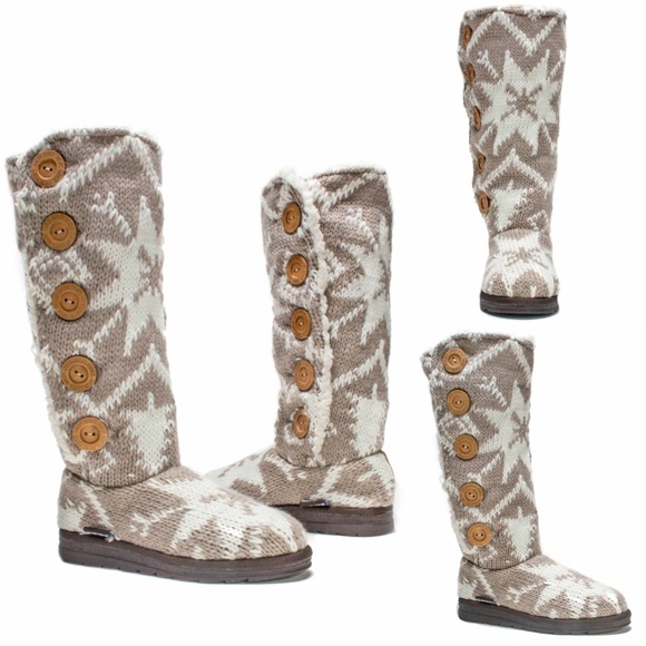❌SOLD❌SOLD❌MUK LUKS BOOTS Sweater Boots - Picture 3 of 5