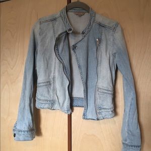 Rubbish | Denim Moto Jacket