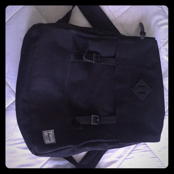 Herschel black back pack