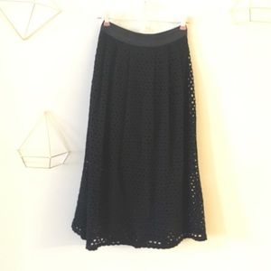 Anthropologie Weston Brand Netted Skirt