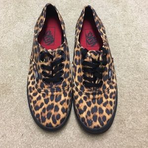 Cheetah Print Vans