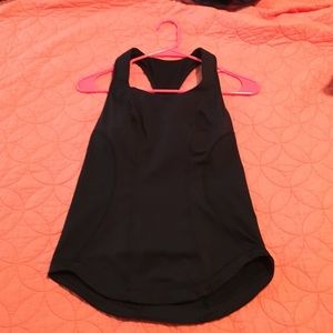 Lululemon black tank top