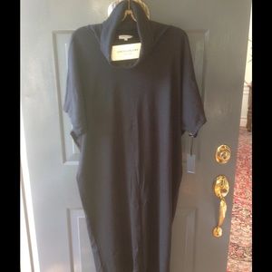 Emerson Fry Funnel Neck Cocoon Dress