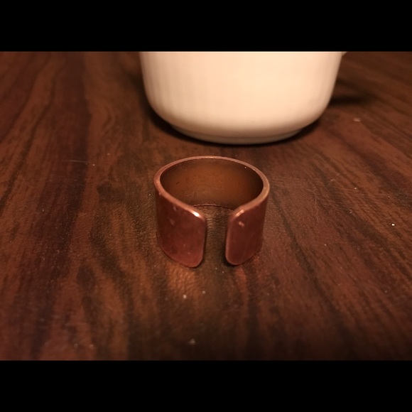 Copper Thumb ring, Copper ring, adjustable, new - Picture 2 of 2
