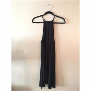 Flowy halter top with open sides