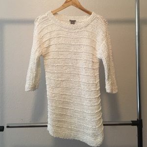 Off white oversized knit sweater