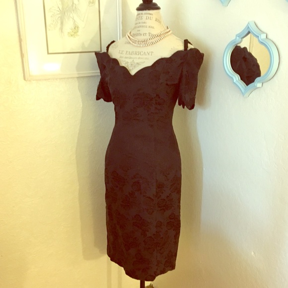 Gorgeous Black Vintage Dress