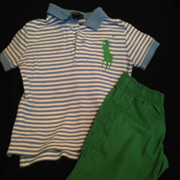 Ralph Lauren Polo shirt w/ shirt&pants